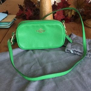 Coach leather crossbody